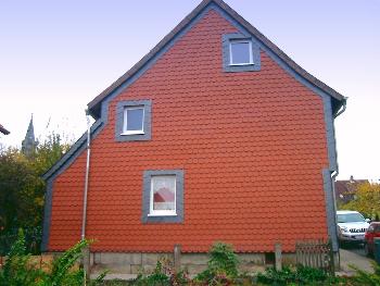 Biberschwanzfassade